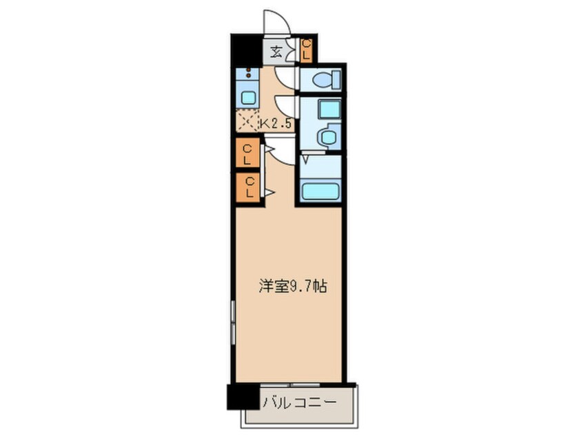 間取図 La Douceur志賀本通Ⅱ