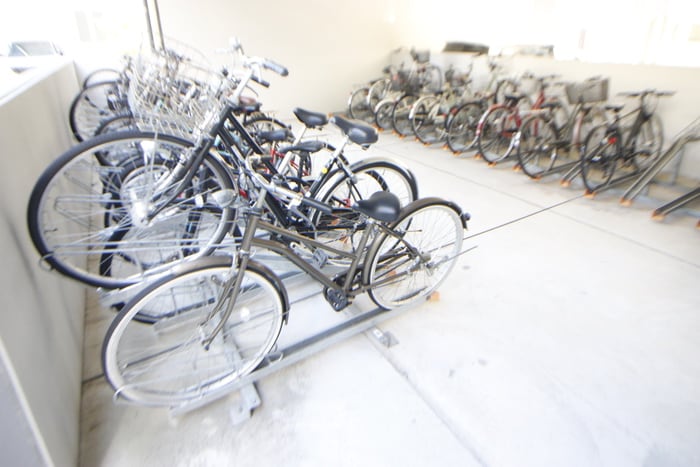 駐輪場 La Douceur志賀本通Ⅱ