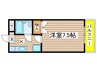 柴田マンション 1Kの間取り