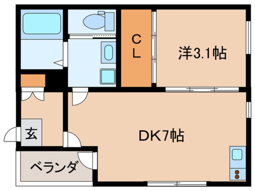 間取図 ハーモニーテラス草薙町Ⅳ