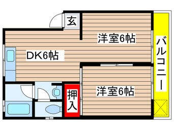 間取図 メゾン佐渡