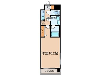 間取図 レジデンシア今池