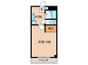 ＳＡＴＯマンション 1Kの間取り