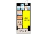 ラフレシ－ル　ドゥ 1LDKの間取り