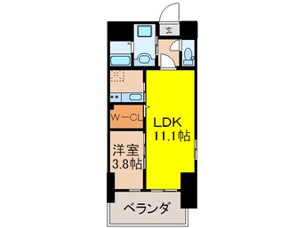 間取図 ラフレシ－ル　ドゥ