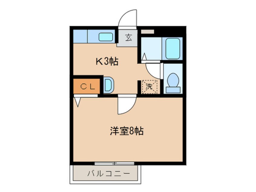 間取図 コ－ポ友