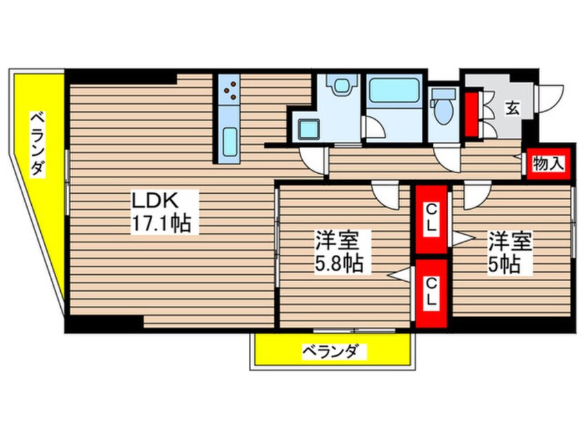 間取図 LINEAR STYLE