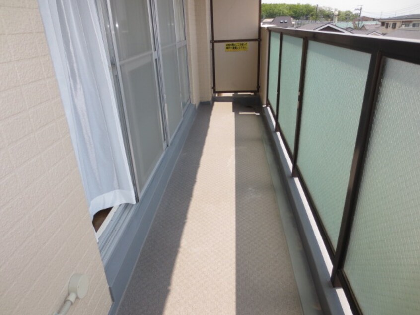 ベランダ・バルコニー 第２ヒルハイツ桃山