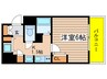 プレサンス泉セレグレ－ド(603) 1Kの間取り