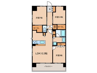 間取図 ﾚｰﾍﾞﾝ名古屋松重町GRAND AUBE