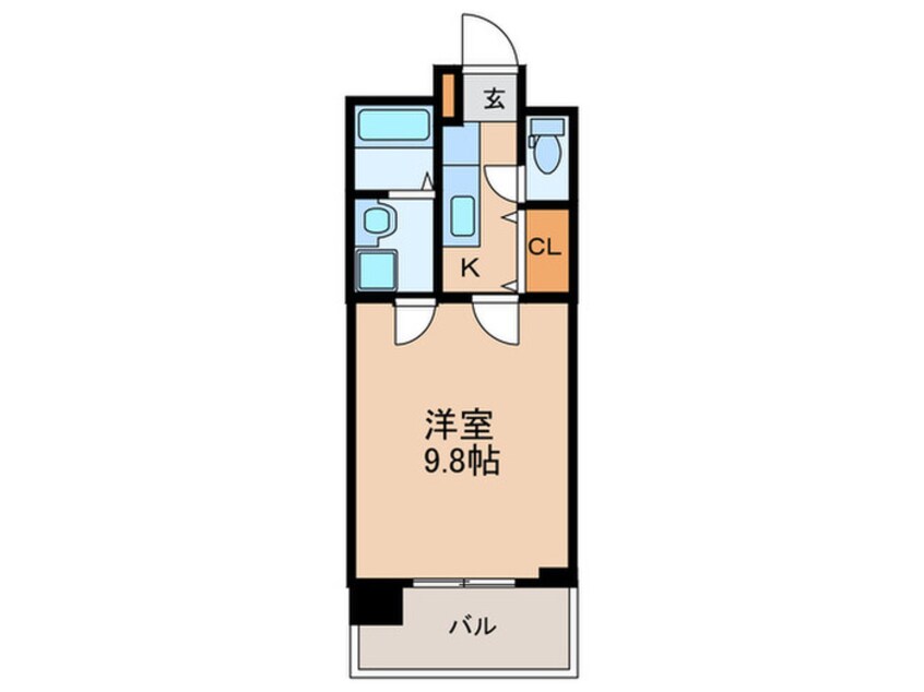 間取図 SPAZIO METALLO
