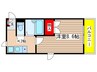 プリミエ－ル焼山 1Kの間取り