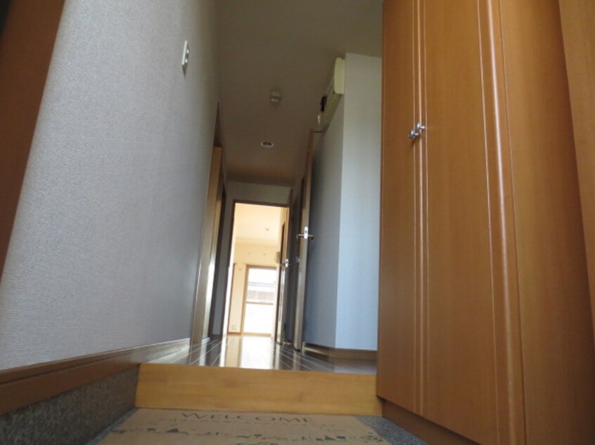 廊下 メゾンプチシャトー出口 Ａ館