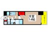 プレサンス上前津グレース 1Kの間取り