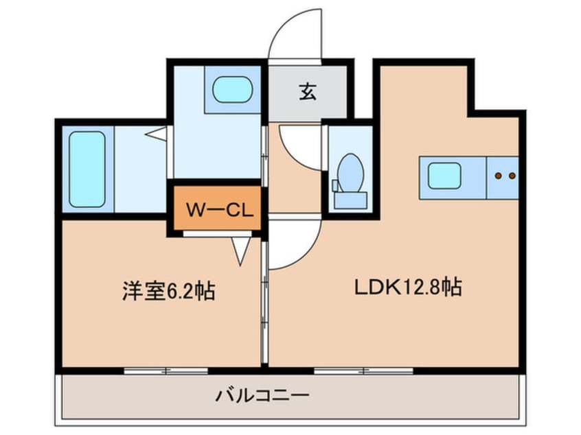 間取図 Ｃｅｒｅｓ志賀本通