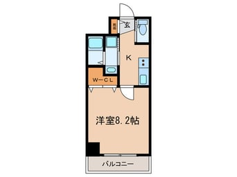 間取図 Ｃｅｒｅｓ志賀本通