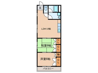 間取図 グリーンウッド新宮