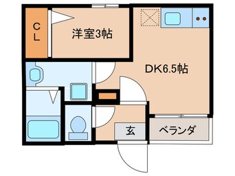 間取図 CREST浄心