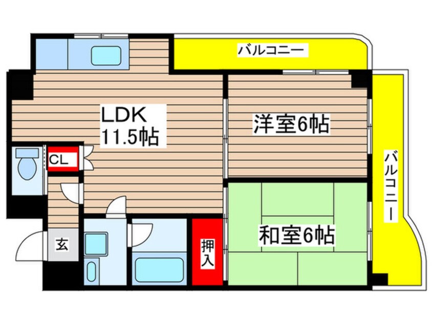 間取図 第二近藤ビル