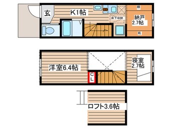 間取図 メゾンサニ－ヒル