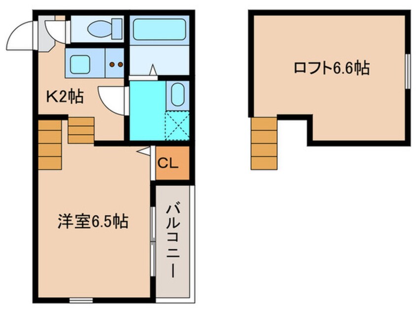 間取図 ハーモニーテラス白子町