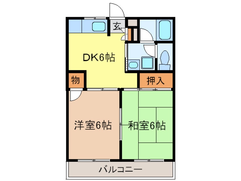 間取図 メゾン石橋