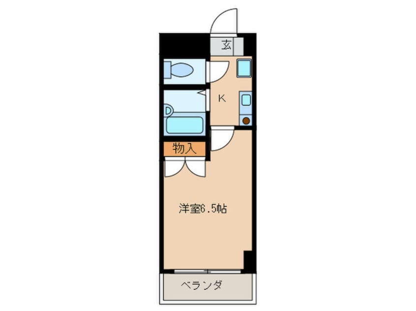 間取図 セントラルハイツ堀田