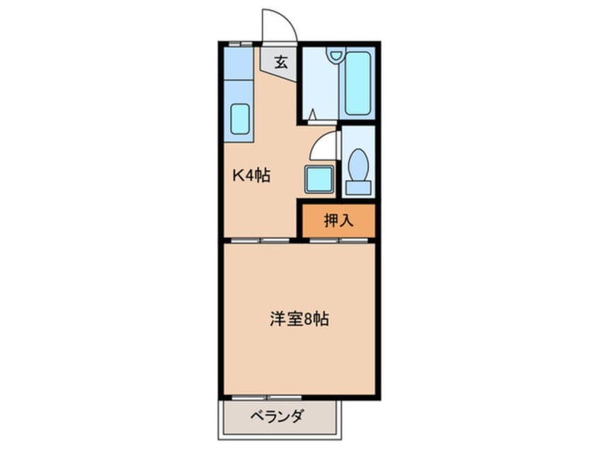 間取図 サンハイムT