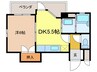 グレ－スホリベ５ 1DKの間取り