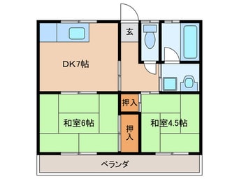 間取図 白山ビル
