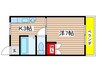 第２ｸﾞﾘｰﾝｺｰﾎﾟﾗｽ 1Kの間取り