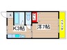 第２ｸﾞﾘｰﾝｺｰﾎﾟﾗｽ 1Kの間取り