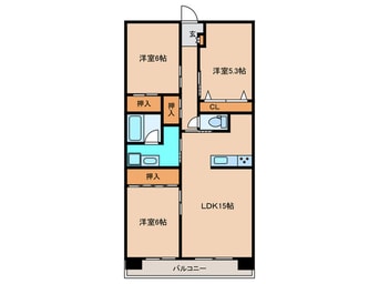 間取図 シーズンコート稲沢