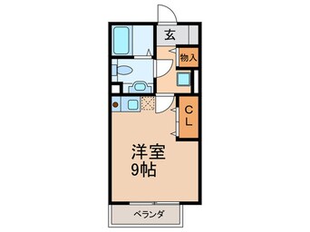 間取図 プレストンズ旭ヶ丘