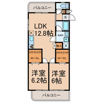 間取図 ホワイトホーク