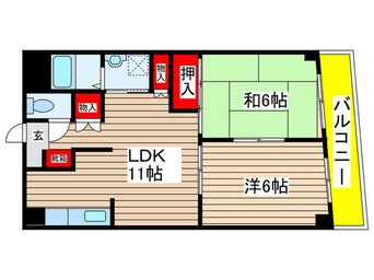 間取図 メイプル金山