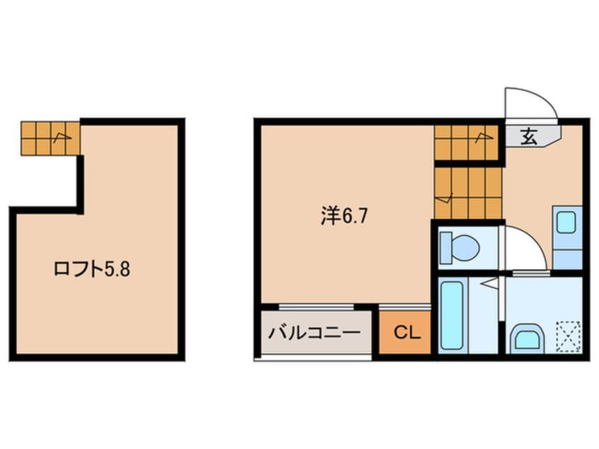 間取図 MAISON LA LUMIERE