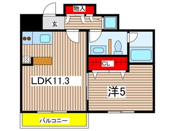 間取図 グランディール八事石坂