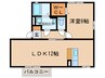 パイン 1LDKの間取り