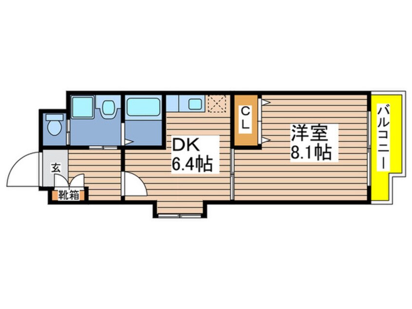 間取図 Ｌａ　Ｅｃｃｅｌｌｅｎｔｅ