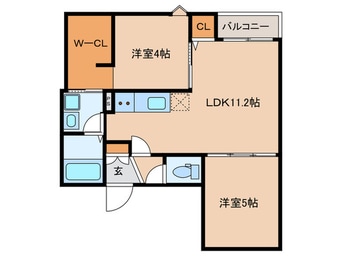 間取図 仮)REGALEST　SKY志賀本通