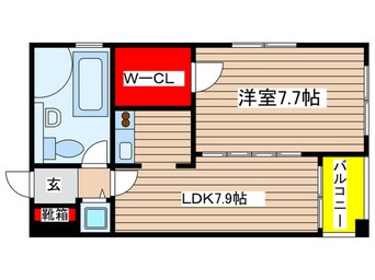 間取図 レインボ－ピア原