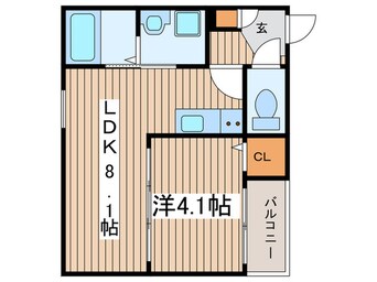 間取図 仮)robot home 鶴里