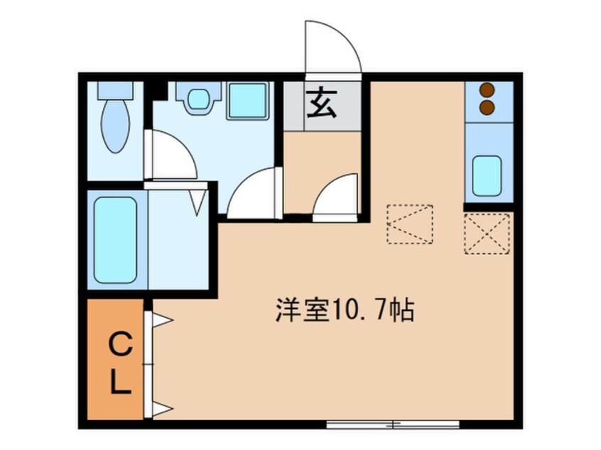 間取図 ｃａｓａ　ｗｉｎｄ