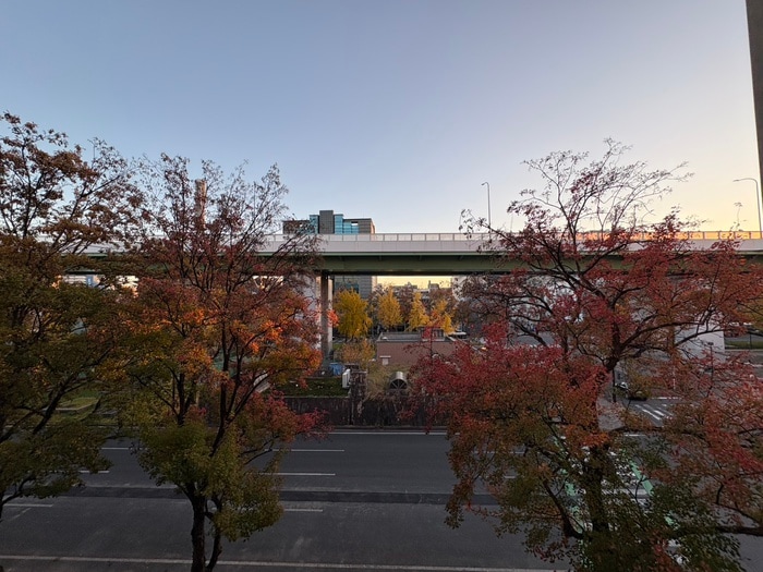 室内からの展望 デュオフラッツ栄