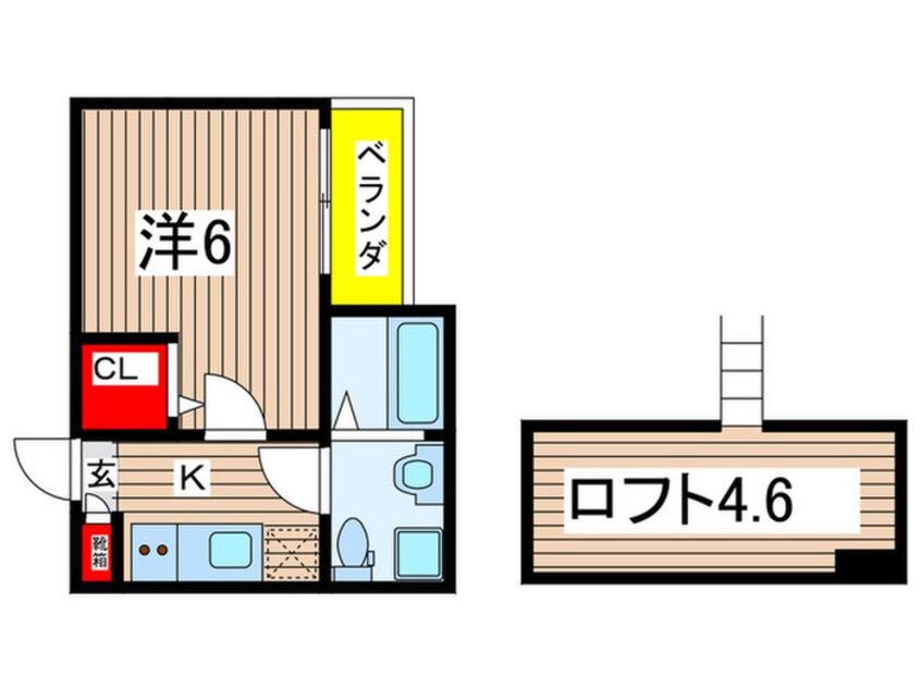 間取図 REVE鶴舞