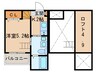 ｍａｒｃａｔｏｒｅ 1Kの間取り