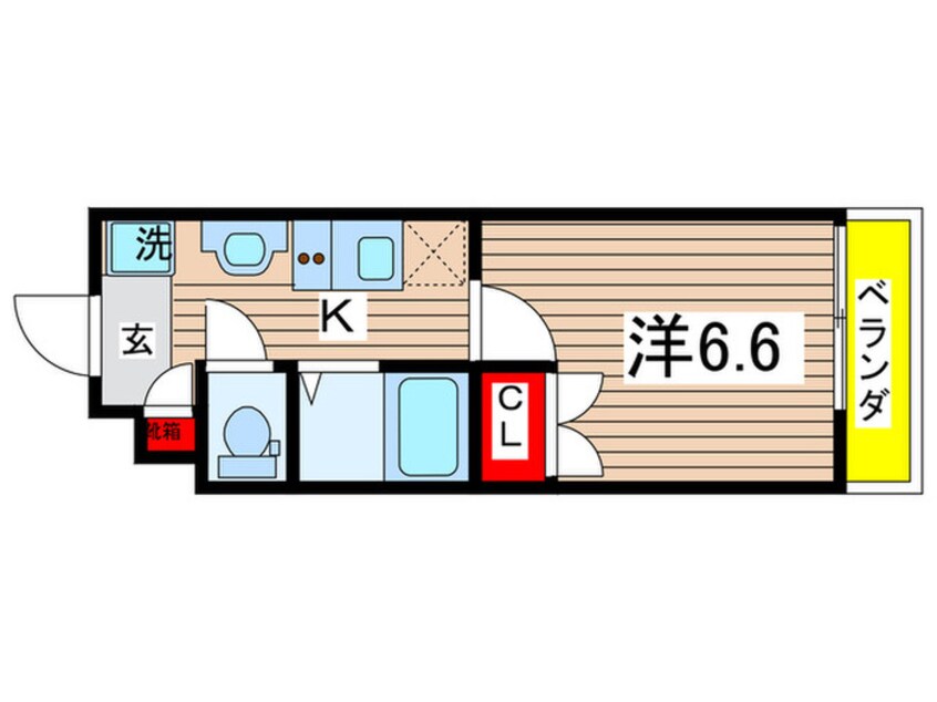 間取図 パルティール御器所（1302）