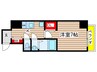 IARIM吹上 1Kの間取り