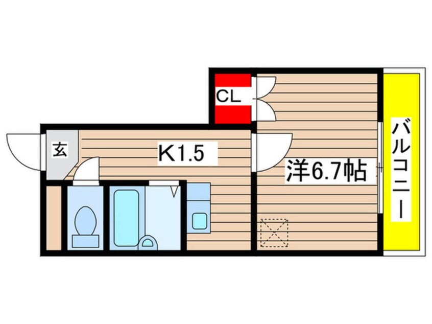 間取図 プチメゾン桜山